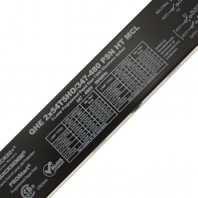 QHE 2X54T5/HO-347-480 PSN-HT