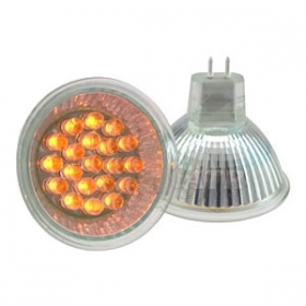 LED MR16 12V DIODE-AMBER